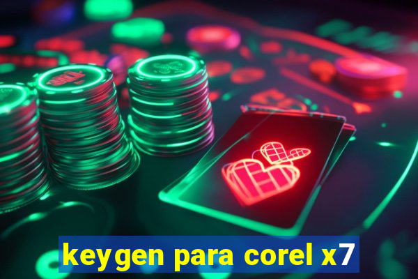 keygen para corel x7